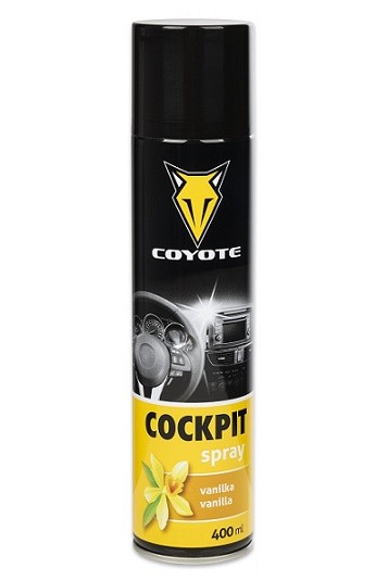 Coyote cocpit spray Vanilka 400ml - Kosmetika Autokosmetika Péče o interiér